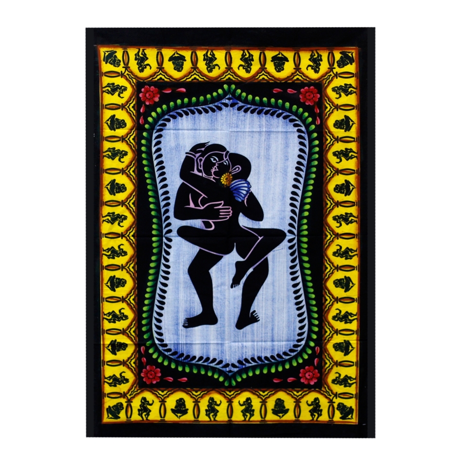 Bawełniane Tkaniny Ścienne - Kamasutra (2) Bawełniane Tkaniny Ścienne - Kamasutra