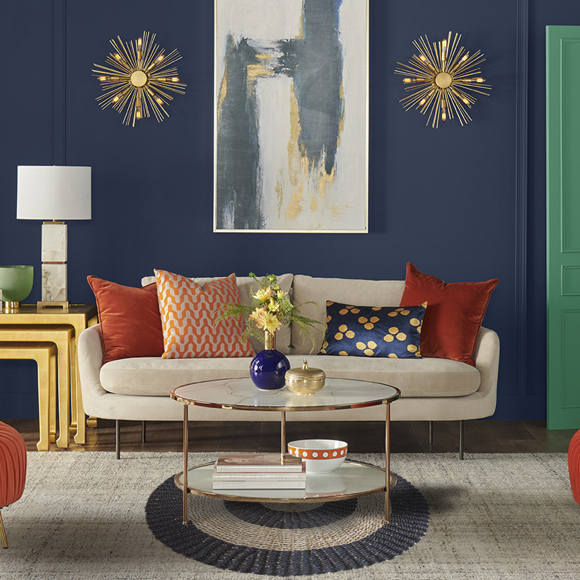 Dywan z Trawy Morskiej - Ciemne Okręgi 3 Dywan z Trawy Morskiej - Ciemne Okręgi