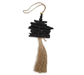 Dekoracja Ścienna z Trawy Morskiej Frędzel