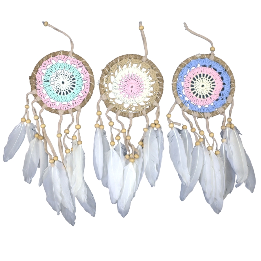 Łapacze Snów - Pastelowe Brąz