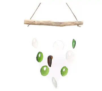 Szklane dzwonki wietrzne Szklany Dzwonek Wietrzny Bottle Bottoms