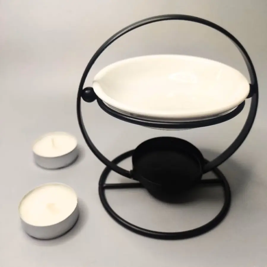 Nowoczesny Kominek Zapachowy Okrągły