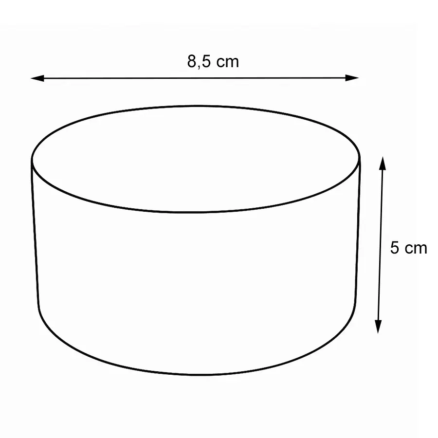 Świeczka sojowa z kamieniami