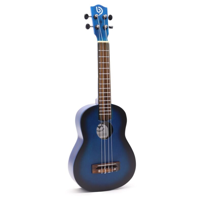 Ukulele ręcznie wykonane - Niebieskie