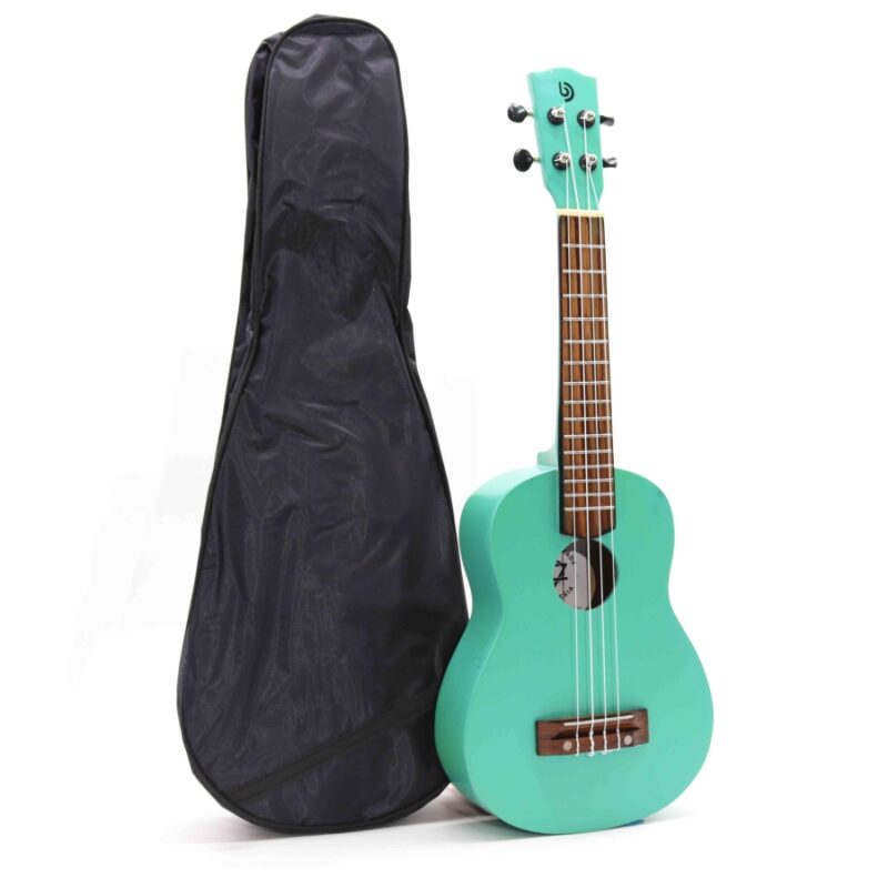 Ukulele ręcznie wykonane - Turkus