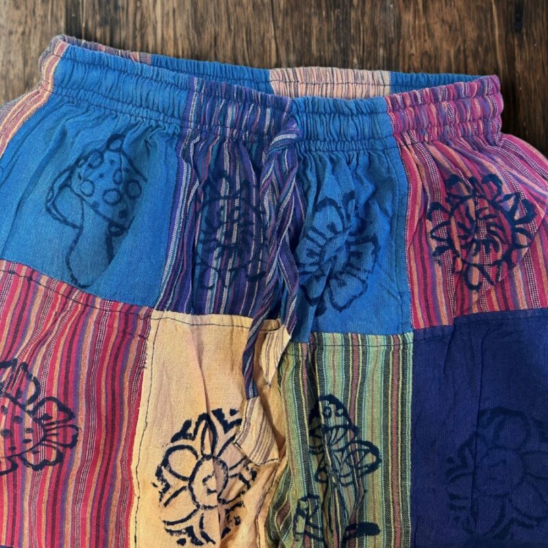 Spodnie z gumką - bawełniane Nomad Sari Pomarańcz L/XL