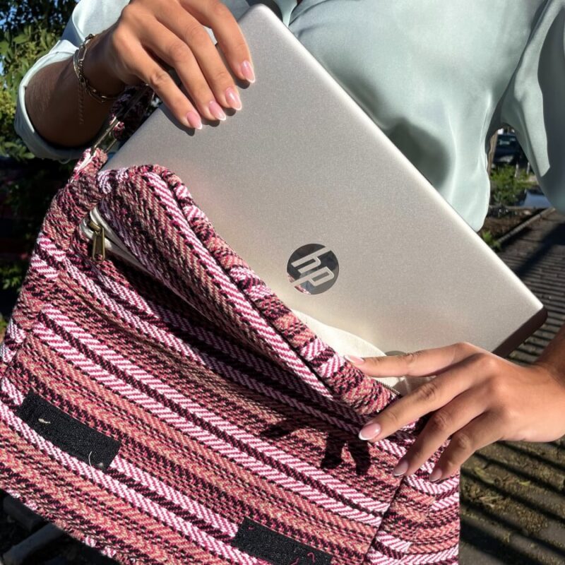 Torba na laptopa - Paleta różu