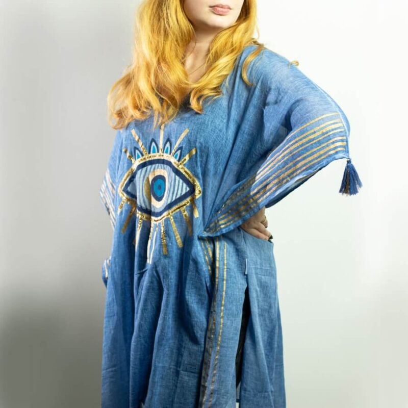 Narzutka Nomad Sari - Niebieska