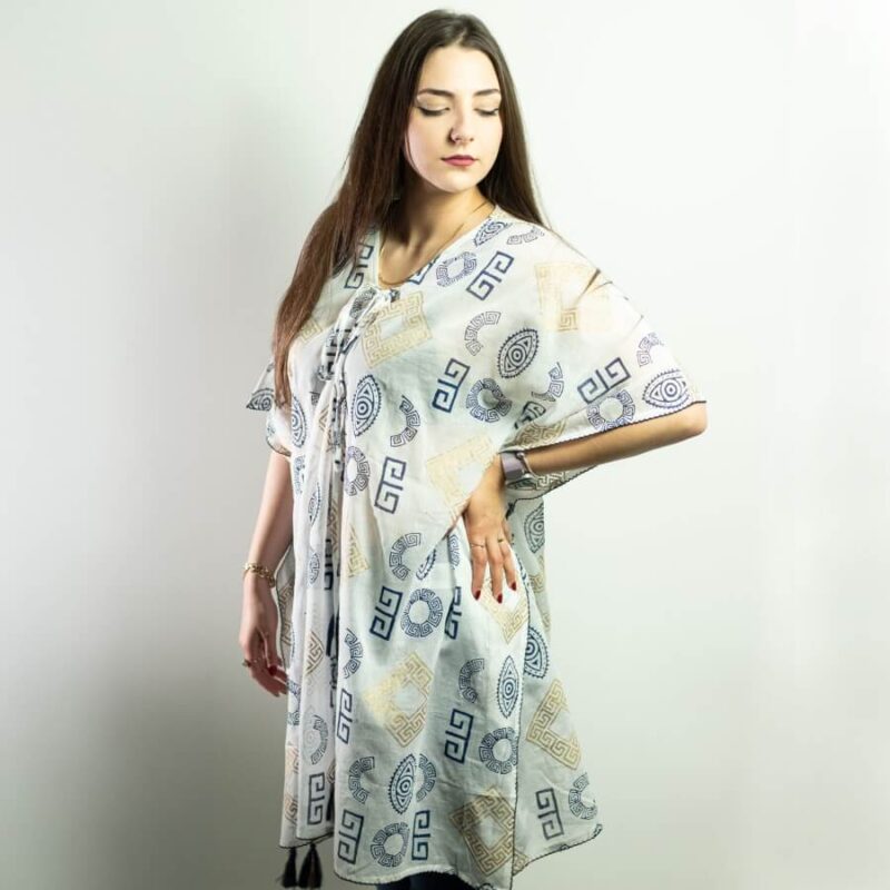 Narzutka Nomad Sari - W stylu greckim